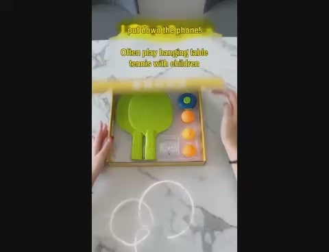 Indoor Hanging Table Tennis with Balls 🏓
